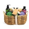 Pack regalo 8 piezas en cesta: gel de ducha-loción corporal-sales de baño-jabón de ducha-champú-a-IDC-42230-IDC Institute