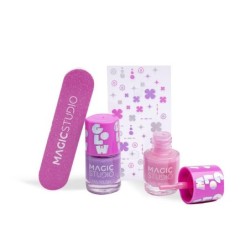 Set manicura glow pretty girls en caja-MS-44265-Magic Studio