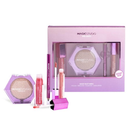 Pack maquillaje radiant beauty bundle rose quartz en caja-MS-44241-Magic Studio