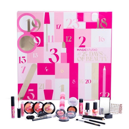 Calendario de adviento 24 piezas maquillaje-MS-68305-Magic Studio