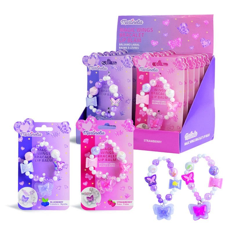 Pulsera con bálsamo labial magic wings martinelia-CMA-99102-Martinelia