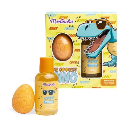 Set de baño infantil: bomba de baño y gel de ducha the coolest dino martinelia-MA-85400-Martinelia