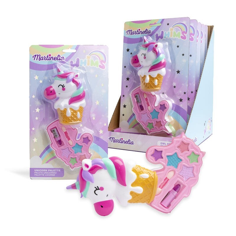 Paleta 5 sombras de ojos-1 pintalabios y 1 aplicador whims unicorn martinelia-MA-85431-Martinelia