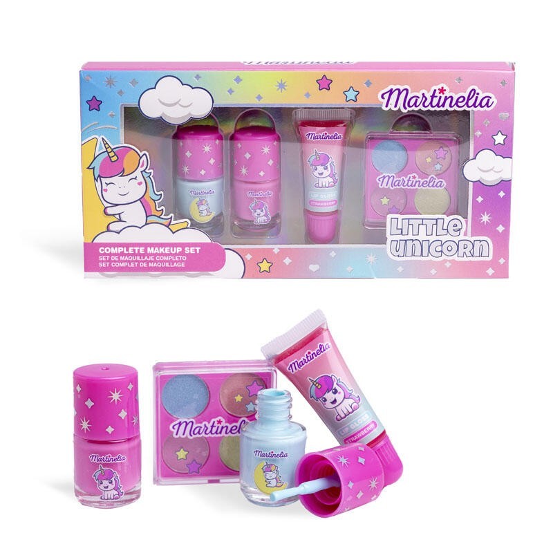 Pack maquillaje infantil en caja little unicorn martinelia-MA-85493-Martinelia
