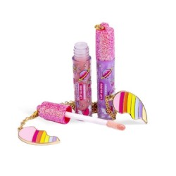 Pack 2 glosses y 2 llaveros super girl  best friends martinelia-MA-85419-Martinelia