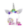 Caja belleza infantil: diadema de unicornio-3 glosses-stickers y stickers de gemas little unicorn-MA-85498-Martinelia