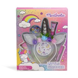 Caja belleza infantil: diadema de unicornio-3 glosses-stickers y stickers de gemas little unicorn-MA-85498-Martinelia