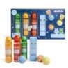 Set de baño infantil: sales de baño-bruma corporal-champú-gel de ducha y 3 bombas de baño more sp-MA-85408-Martinelia