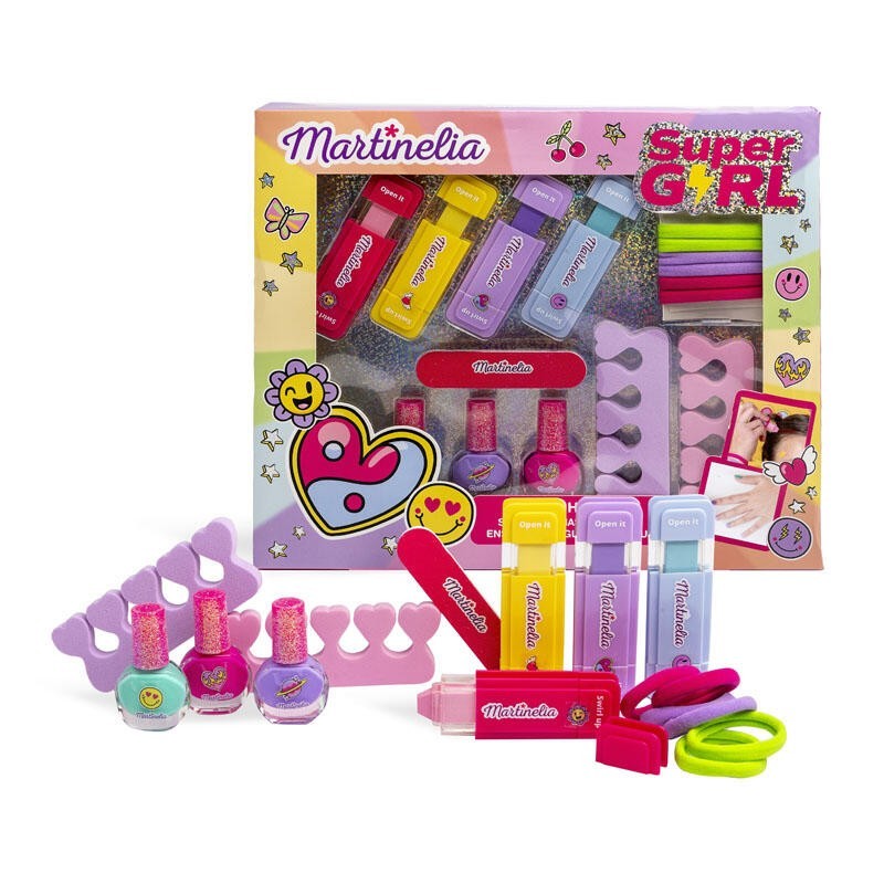 Set belleza infantil  uñas y pelo super gril martinelia-MA-85415-Martinelia