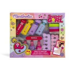 Set belleza infantil  uñas y pelo super gril martinelia-MA-85415-Martinelia