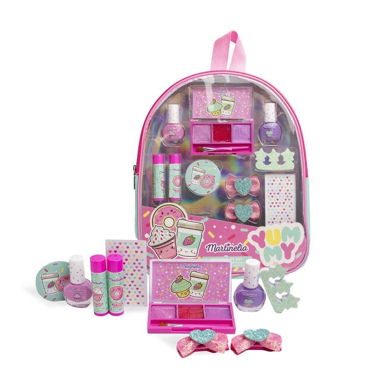 Megaset de belleza infantil en mochila yummy bag martinelia-MA-85462-Martinelia
