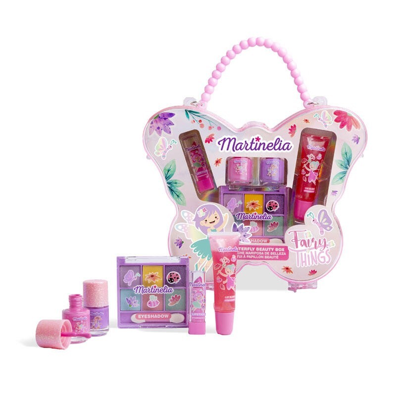 Cajita mariposa maquillaje infantil fairy things martinelia-MA-85487-Martinelia