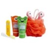 Set de baño infantil en neceser: gel de ducha-loción corporal-cepillo de dientes-esponja de alien-MA-85410-Martinelia