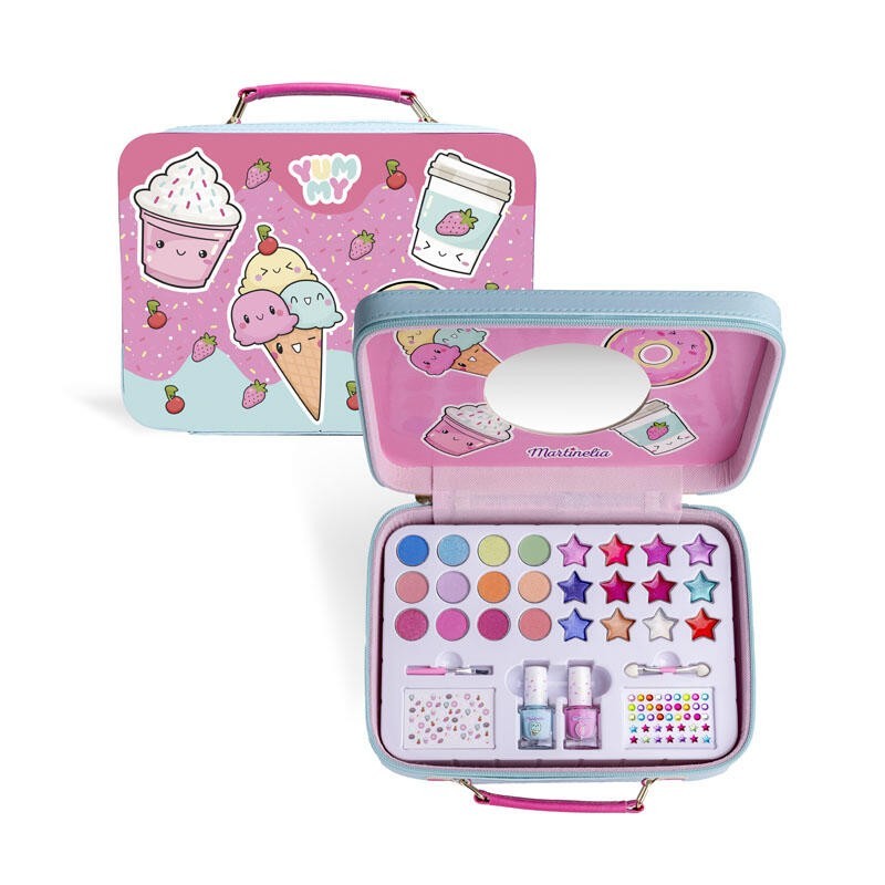 Set de belleza infantil en caja metálica yummy ultimate glam martinelia-MA-85465-Martinelia