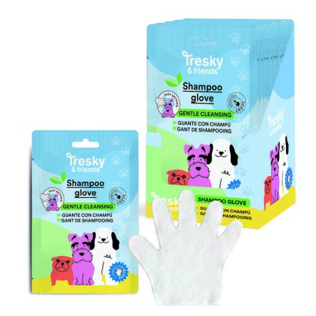 Guante con Champú para mascotas-IDC-42175-Tresky and friends