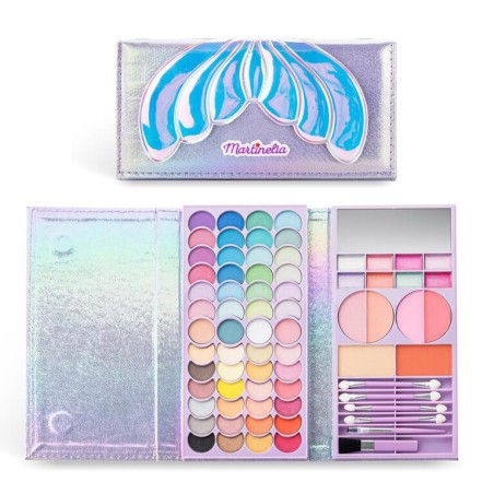 Megapaleta maquillaje infantil Let's be mermaids martinelia-MA-31103-Martinelia