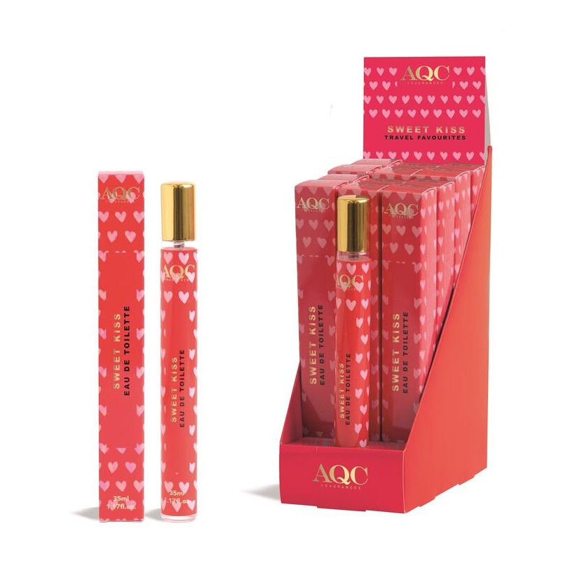 Sweet Kiss fragancia formato tubo 35 ml AQC Fragrances+tester-AQC-99087