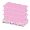 Expositor tipo palet piramidal Martinelia rosa vacío-MA-307701