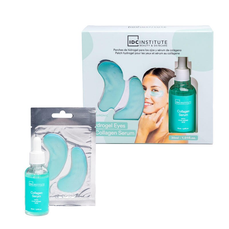 Pack cuidado facial: parches revitalizantes y serum facial-CIDC-99101-IDC Institute