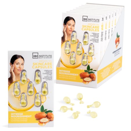 Cápsulas de cuidado facial Aceite de Argan Natural Elements-CIDC-68325-IDC Institute