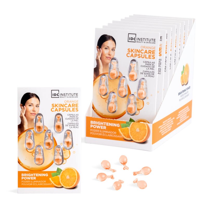 Cápsulas de cuidado facial Naranja (Vit. C) Natural Elements-IDC-68324-IDC Institute