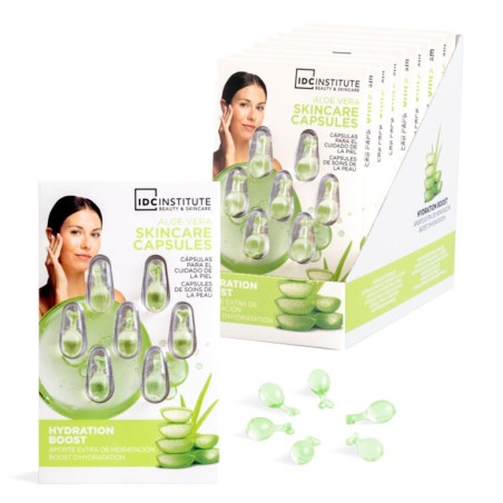 Cápsulas de cuidado facial Aloe Vera Natural Elements-CIDC-68323-IDC Institute