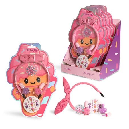 Set de belleza infantil con diadema Ice cream Explote Fun-CMA-56134