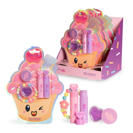 Set de belleza infantil Cupcake Explote Fun-MA-68320
