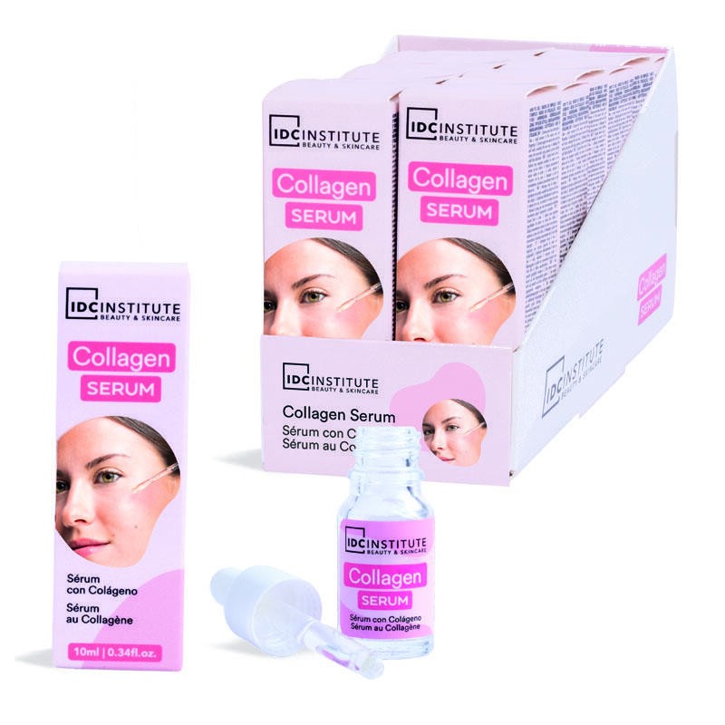 Sérum facial reafirmante y regenerador con colágeno 10 ml -CIDC-90281-IDC INSTITUTE