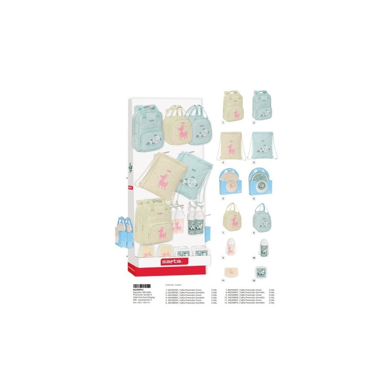 EXPOSITOR RELLENO 949 SAFTA PREESCOLAR SURT. 3