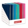 Expositor sobremesa carpetas 4 anillas 35 mm con recambio colores vivos surtidos-SF-522306966-safta
