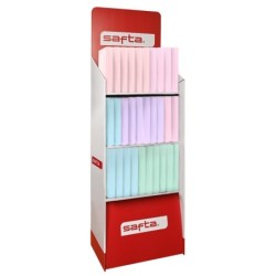 Expositor de suelo papelería surtida 1 safta 941 600x380x1900 mm-SF-522301941-safta