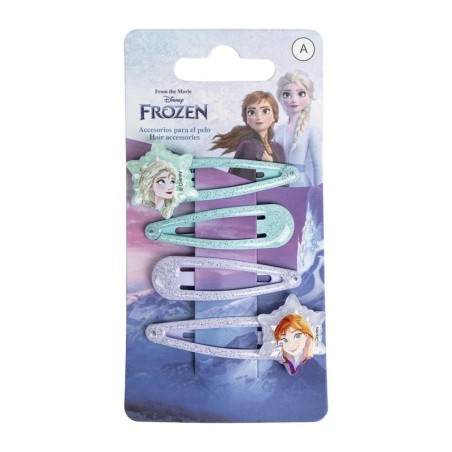 4 piezas clips pelo  frozen - CI-2500003052 - Cerdá - FROZEN