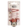 4 piezas clips pelo  minnie - CI-2500003060 - Cerdá - MINNIE