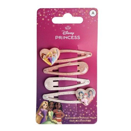 4 piezas clips pelo  princess - CI-2500003056 - Cerdá - PRINCESS