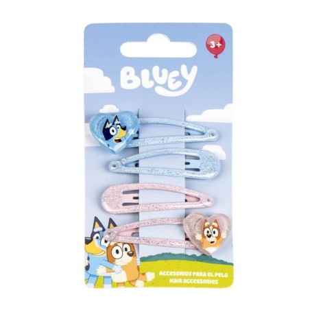 4 piezas clips pelo bluey - CI-2500003441 - Cerdá - BLUEY