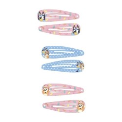 6 piezas clips pelo  bluey - CI-2500003442 - Cerdá - BLUEY