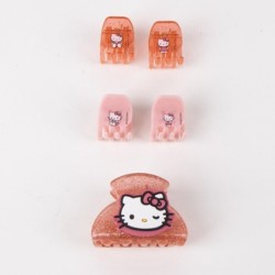 5 piezas clips pelo  hello kitty - CI-2500003689 - Cerdá - HELLO KITTY