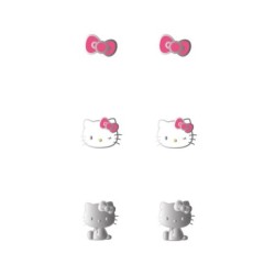Pack 3 pendientes hello kitty - CI-2500003813 - Cerdá - HELLO KITTY