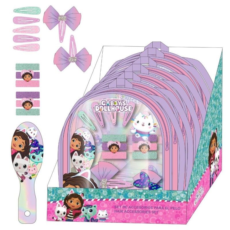 Set de belleza en bolsito  gabbys dollhouse - CI-2500003721 - Cerdá - GABBYÂ´S DOLLHOUSE