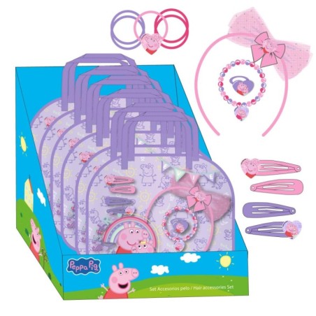 Display sobremesa set accesorios de belleza  peppa pig - CI-2500003466 - Cerdá - PEPPA PIG
