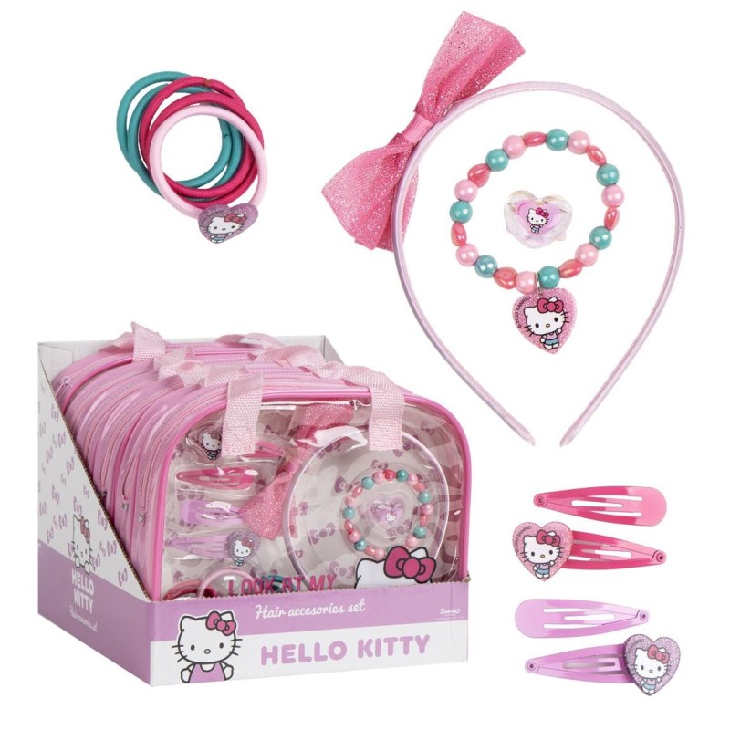 Display sobremesa set accesorios de belleza  hello kitty - CI-2500003229 - Cerdá - HELLO KITTY