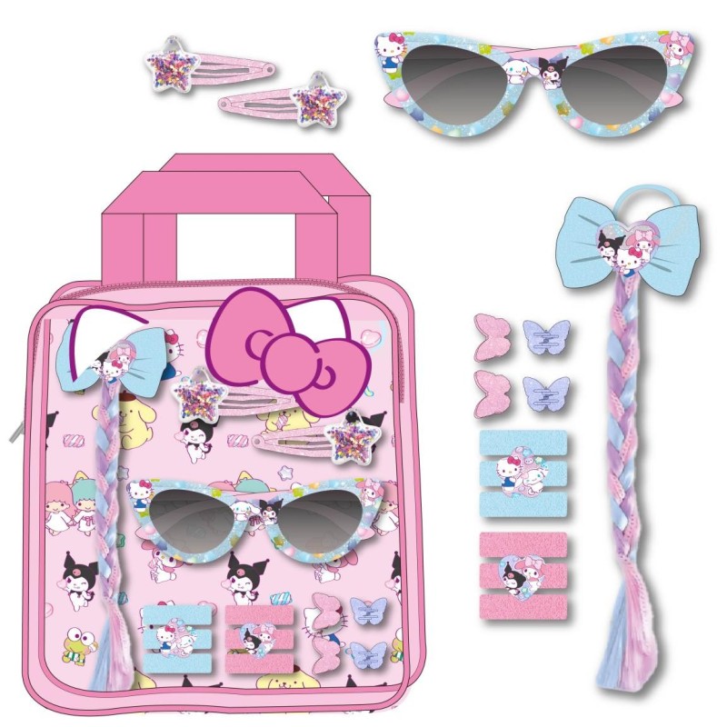 Set de belleza en bolsito  gafas hello kitty - CI-2500003750 - Cerdá - HELLO KITTY