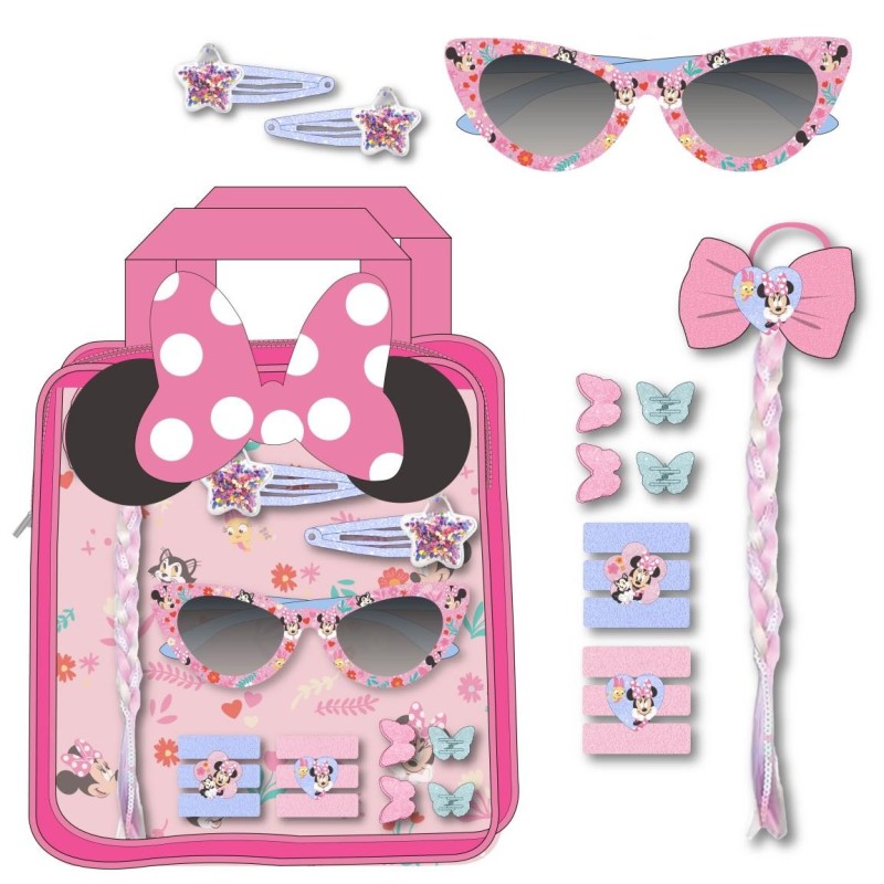 Set de belleza en bolsito  gafas minnie - CI-2500003749 - Cerdá - MINNIE