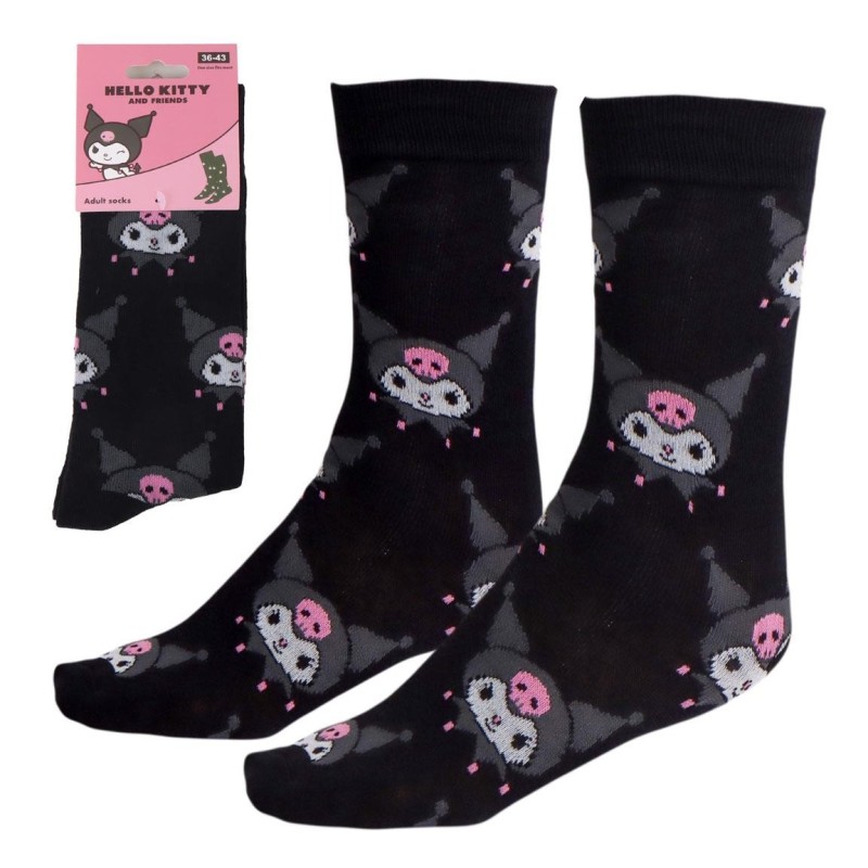 Calcetines hello kitty kuromi - CI-2900003026 - Cerdá - HELLO KITTY