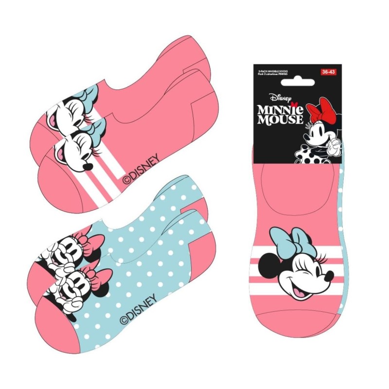 Pack calcetines pinkies minnie - CI-2900003298 - Cerdá - MINNIE