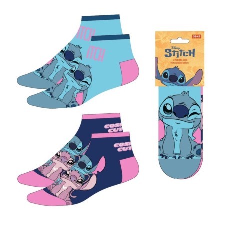 Pack calcetines tobillero stitch - CI-2900003288 - Cerdá - STITCH