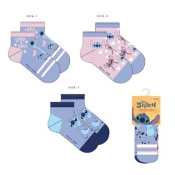 Pack 3 calcetines  stitch -...