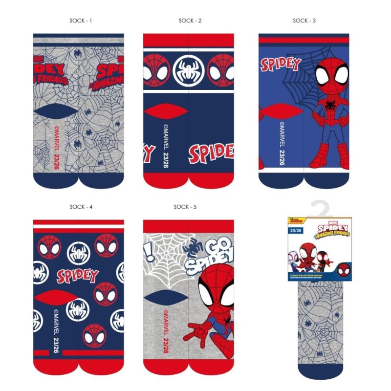 Pack calcetines niño   spidey - CI-2900002480 - Cerdá - SPIDEY