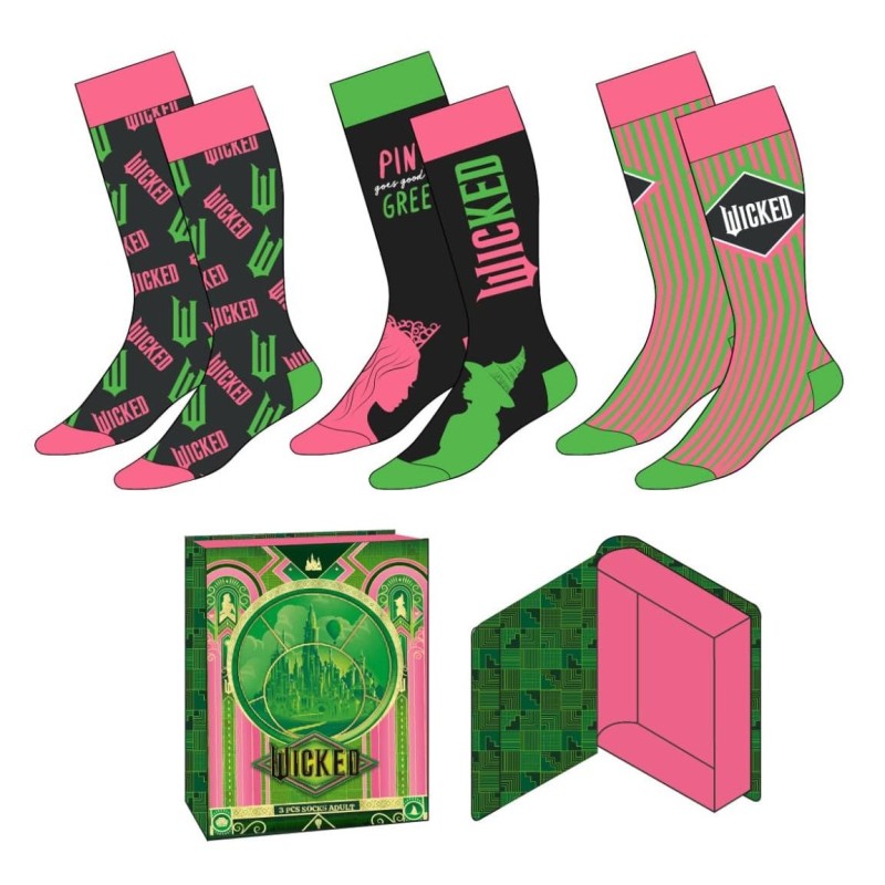 Pack 3 calcetines  wicked - CI-2900003051 - Cerdá - WICKED